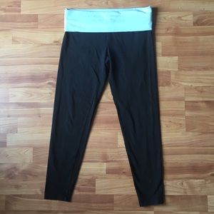 PINK cropped Yoga pants